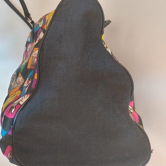 VINTAGE LOONEY TUNES Duffel Bag Large Satchel Style Duffel Bag - Picture 5 of 6